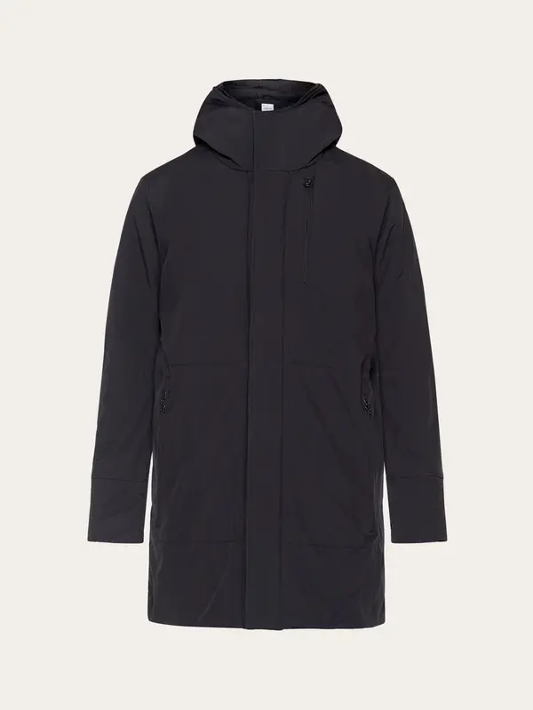 Long soft shell jacket CLIMATE SHELL™ - Black Jet