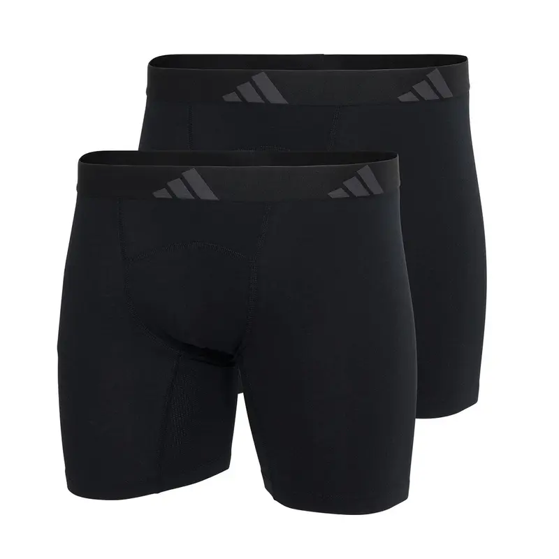 Lot de 2 boxers longs ergonomiques homme Active Flex Cotton Adidas Sport