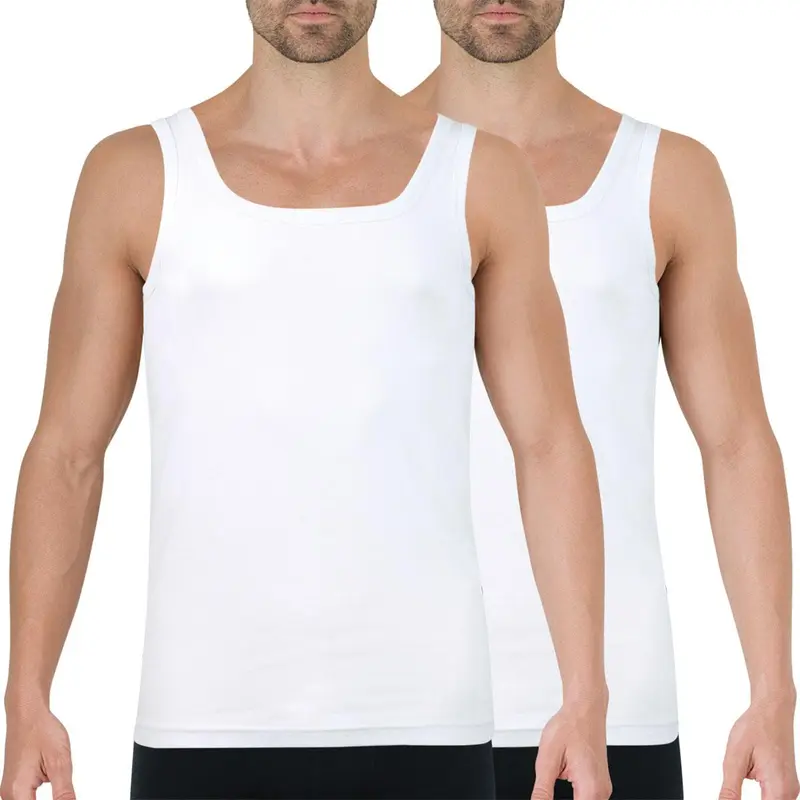 Lot de 2 débardeurs homme Ecopack Athena