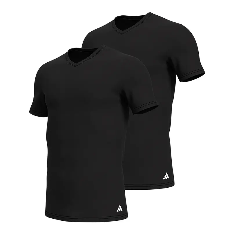 Lot de 2 tee-shirts homme col V Active Flex Cotton Adidas Sport