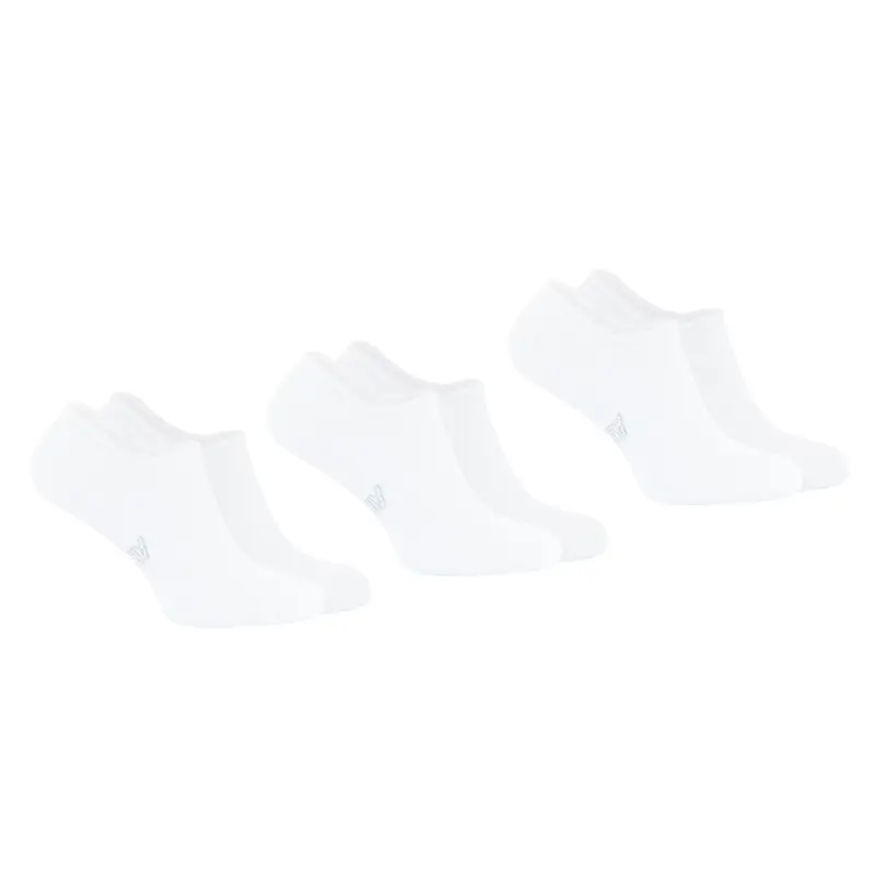 Lot de 3 paires de chaussettes invisibles Ecopack Athena