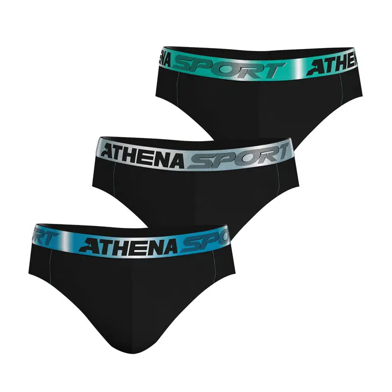 Lot de 3 slips homme Odor Control Athena
