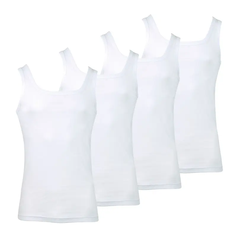 Lot de 4 débardeurs homme Ecopack Athena