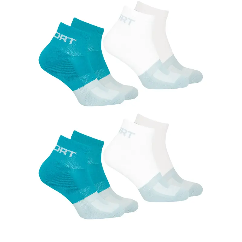 Lot de 4 paires de chaussettes homme Quarter Fresh Athena