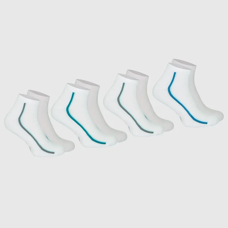 Lot de 4 paires de socquettes homme Odor Control Athena