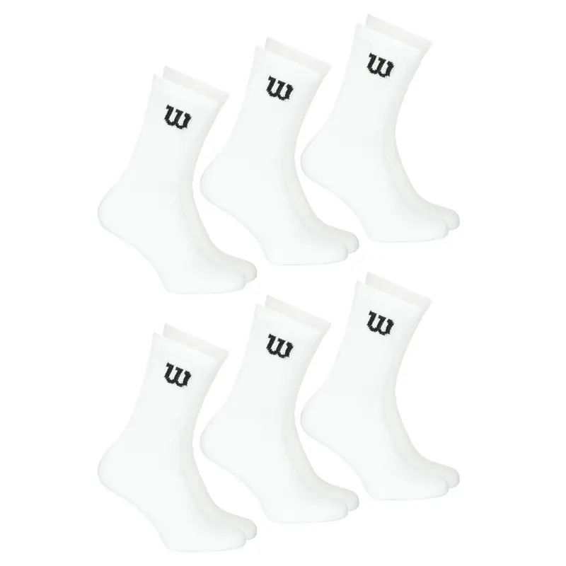 Lot de 6 chaussettes hautes homme Sport Wilson