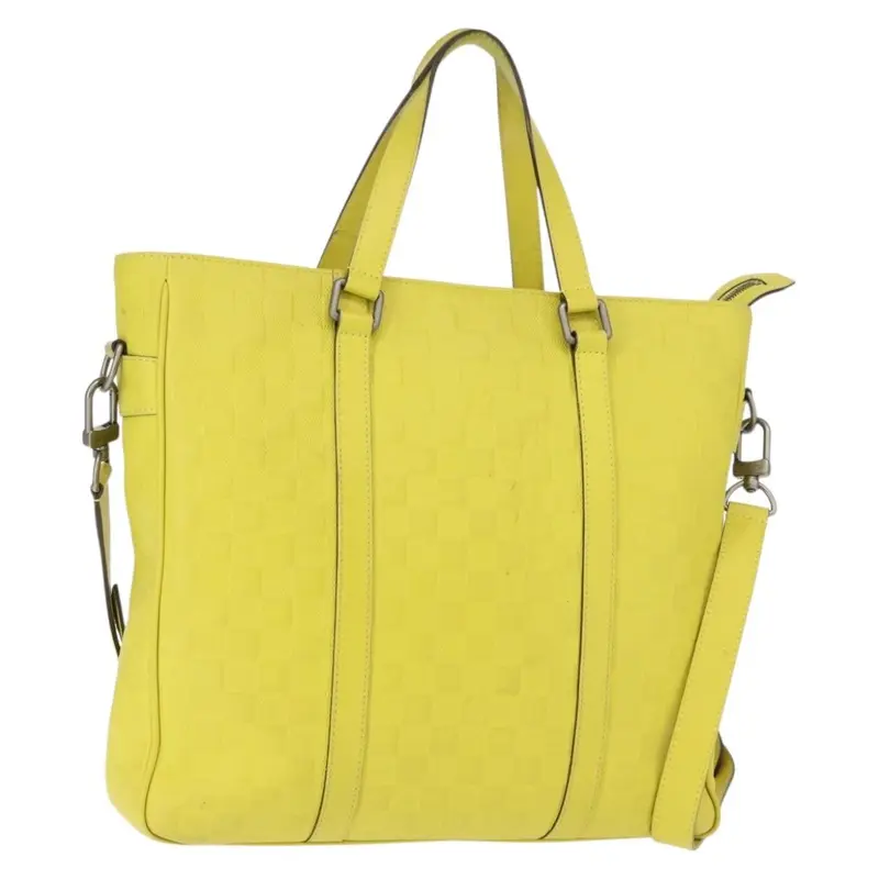 Louis Vuitton Tadao Handbag Damier Infini Leather