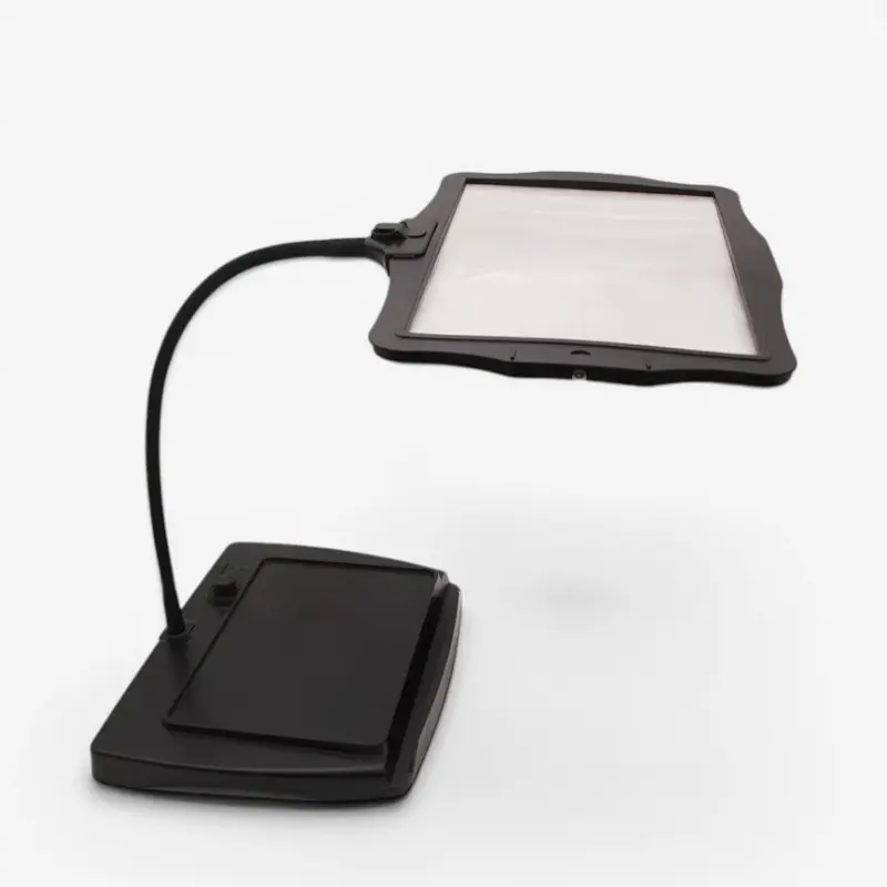 Loupe LED grossissante x3 avec support amovible