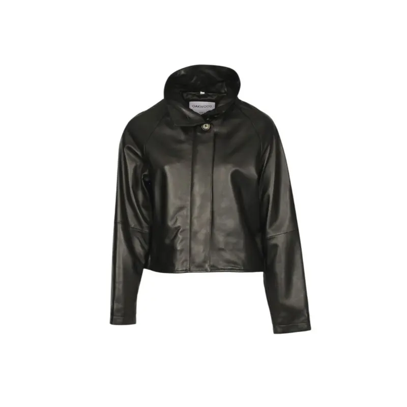 LOVELY (REF. 65312) NOIR - BLOUSON EN CUIR