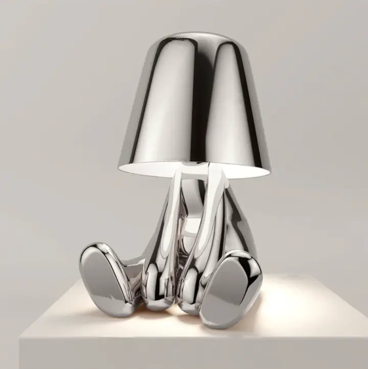 LumiArt - Lampe de table LED artistique LumiArt Lumière chaude douce