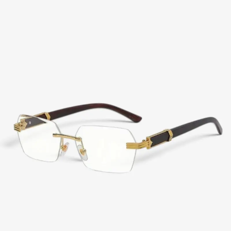Lunettes de soleil rectangulaires