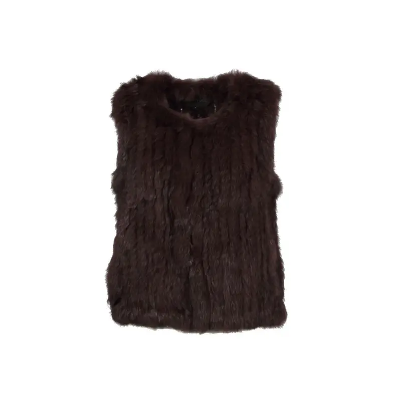 MAGALI (REF. 62683) PORTO - GILET SANS MANCHES EN FOURRURE VÉRITABLE