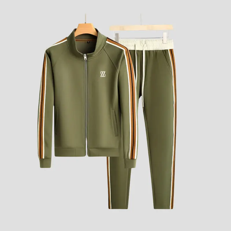 Maison Wear | Survêtement homme à rayures contrastées en tissu souple