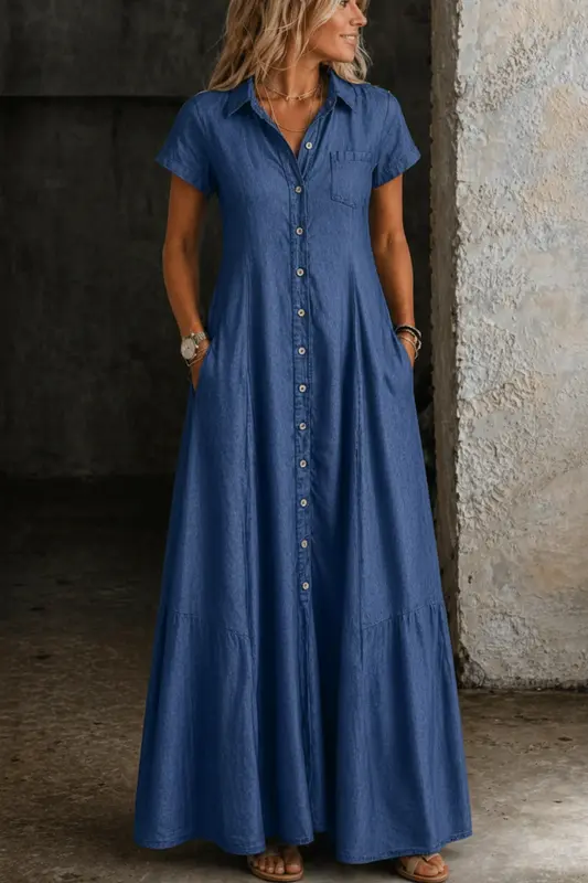 Mandy - Élégante Robe en Jean
