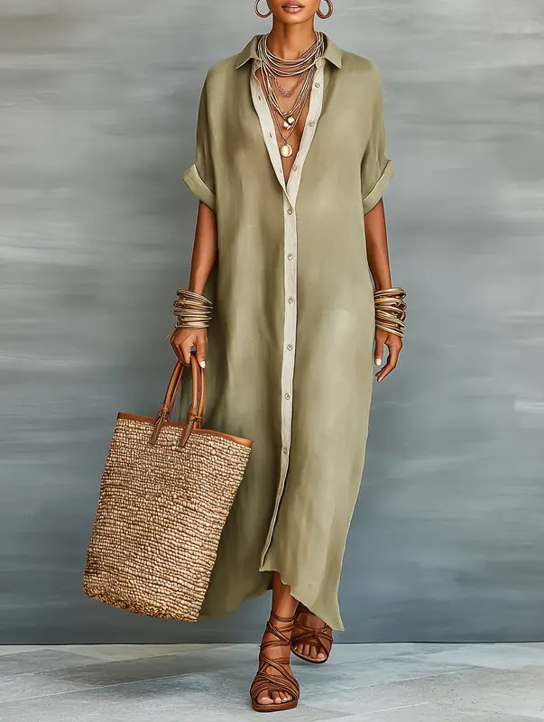 Manelle - Élégante Robe Maxi