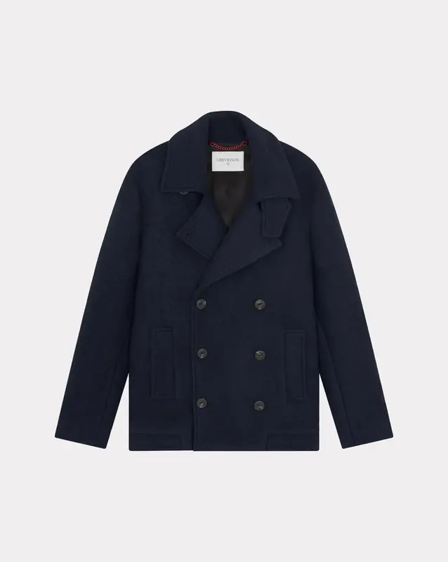 MANTEAU CABAN BLEU