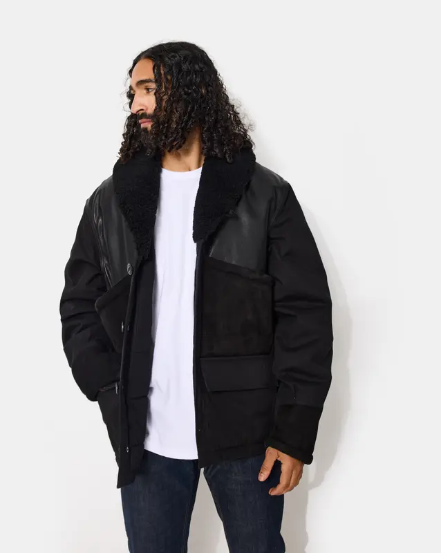 MANTEAU CAMERAMAN NOIR