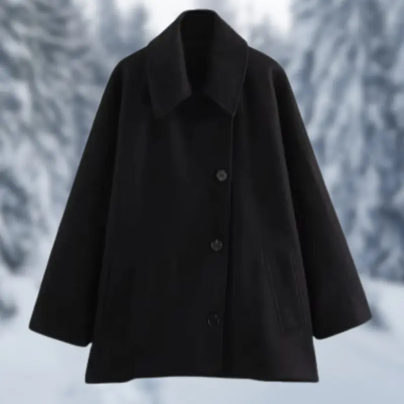 Manteau court imperméable élégant pour femmes