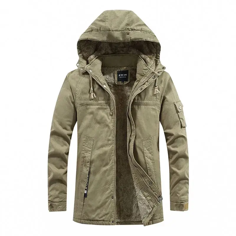 Manteau d'hiver homme doublé polaire, chaleur sans lourdeur