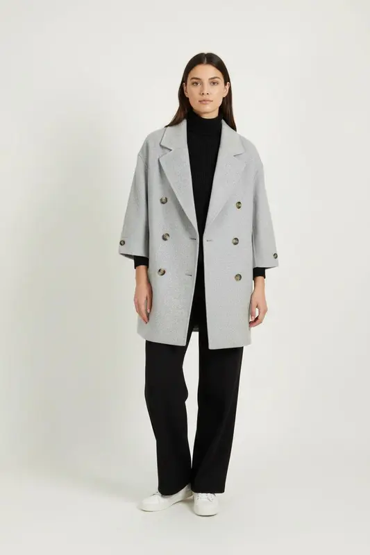 Manteau Gris - Taille M/38