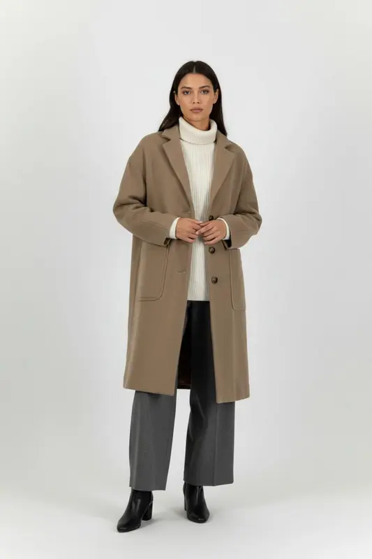 Manteau Marron - Taille L/40