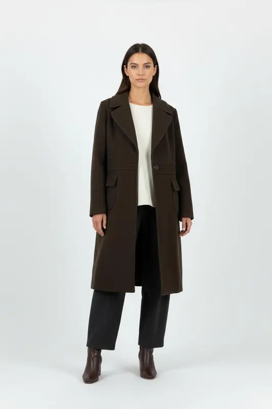 Manteau Marron - Taille XL/42