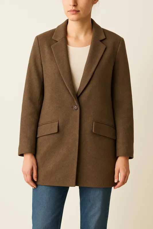 Manteau Marron - Taille XS/34