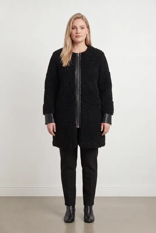 Manteau Noir - Taille XXXL/46