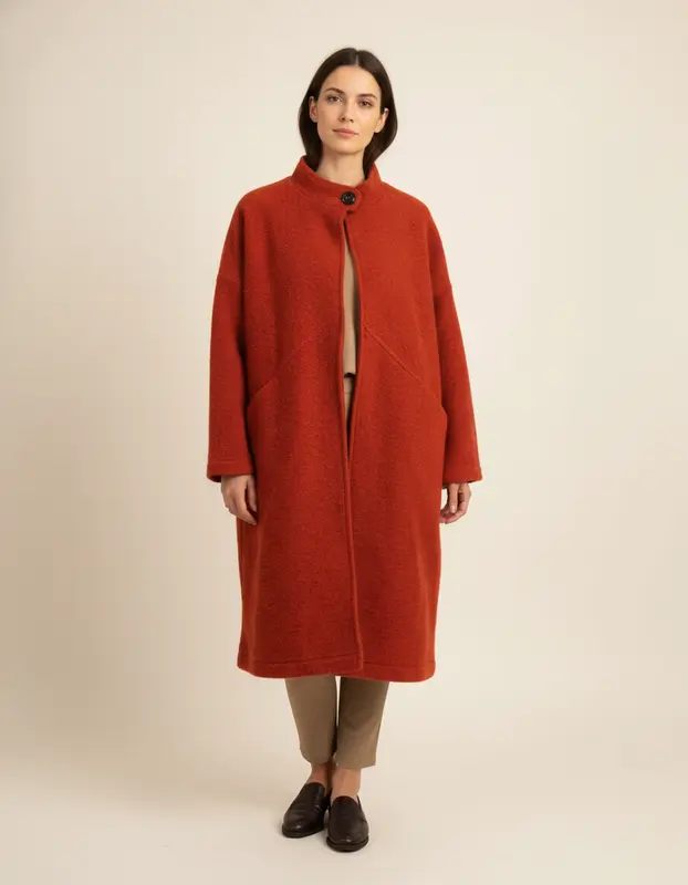Manteau Orange - Taille S/36