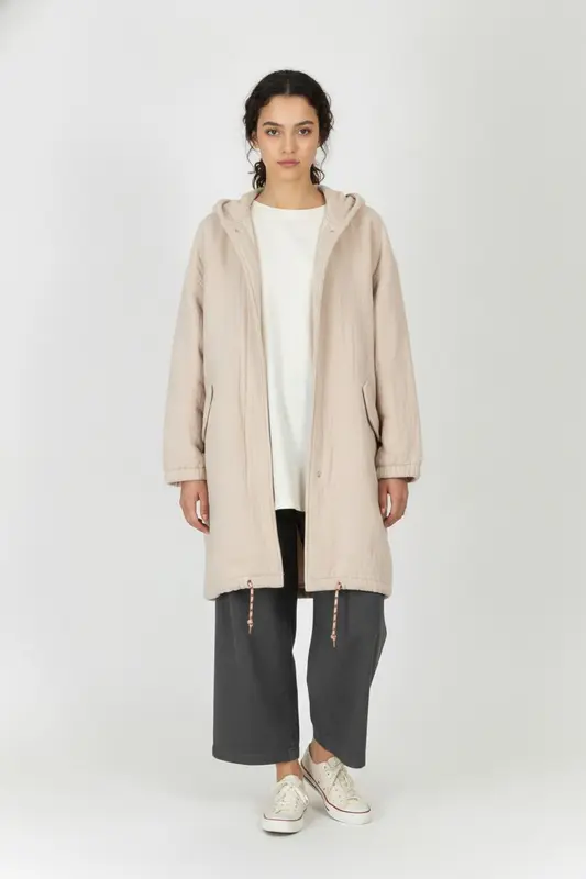 Manteau rose clair - Taille S/36