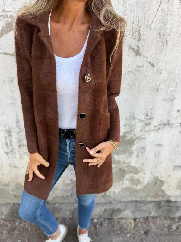 Marce - Manteau Élégant Douillet