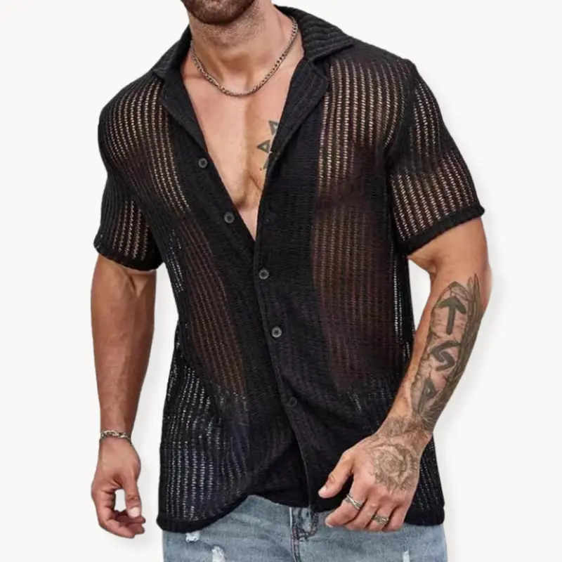 Marco – T-shirt Homme Léger en Maille