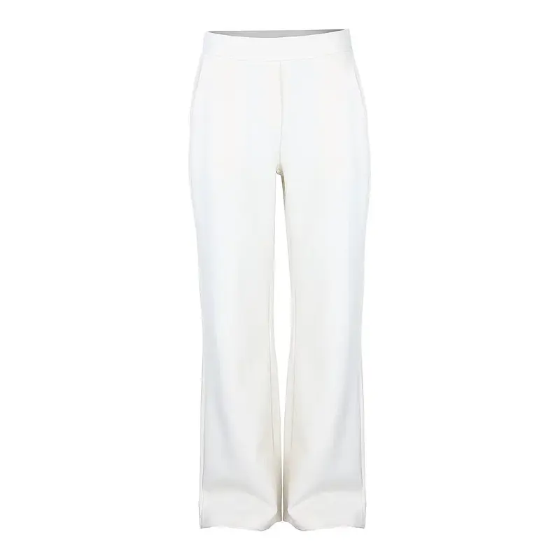 Margittes pantalon femme ecru