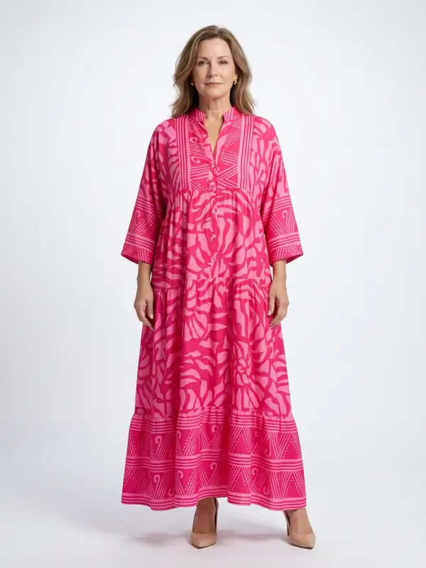 Marielle - Robe Midi Aérienne