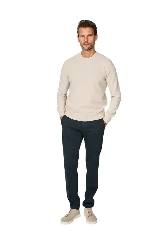 Mason'S Hommes pantalon de sport pour homme bleu marine Torino Elegance