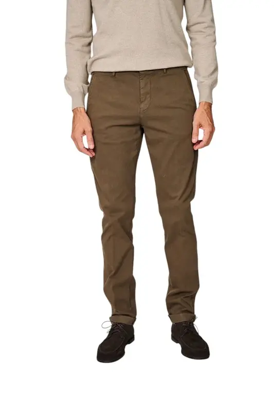 Mason'S Hommes pantalon de sport pour homme marron Torino Elegance