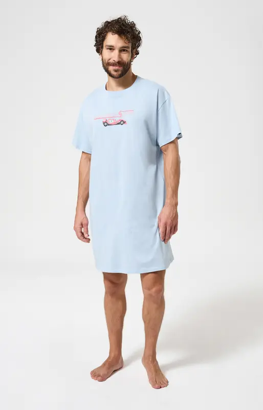 Maxi Tee-Shirt en jersey de coton léger - Le Grand Prix du Sommeil