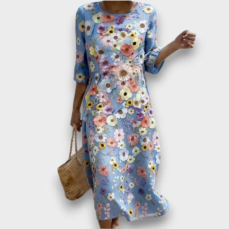 Melissa - Robe Midi Élégante