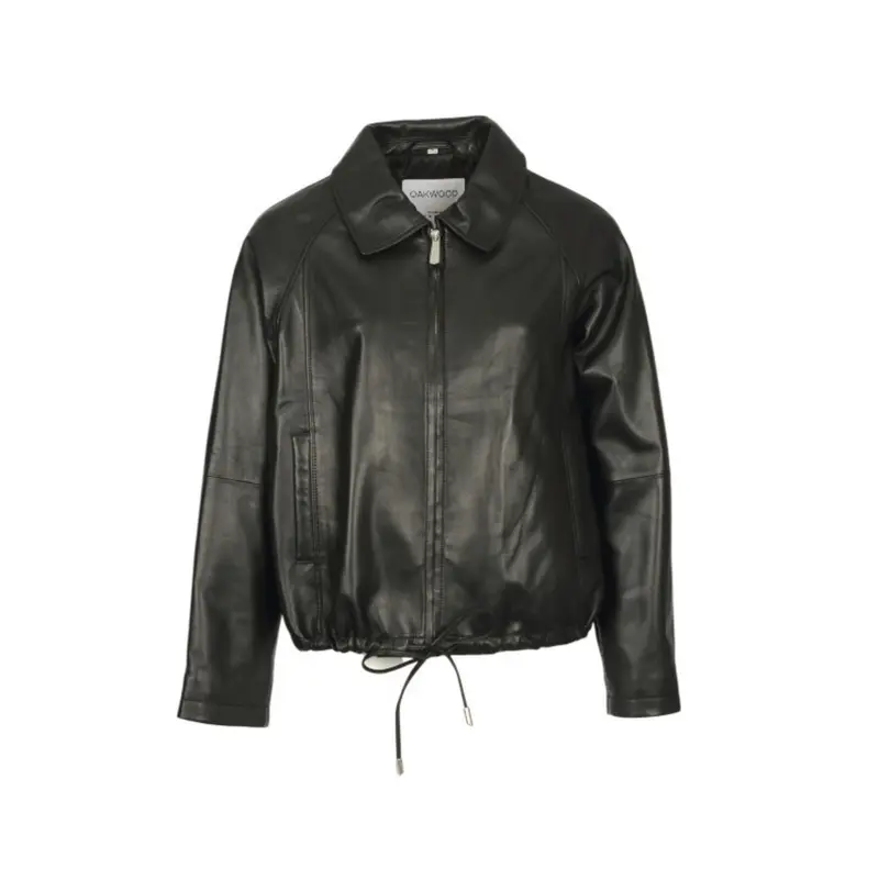 MELROSE (REF. 65314) NOIR - BLOUSON EN CUIR DE MOUTON