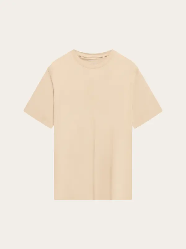 Mercerized t-shirt - Light feather gray