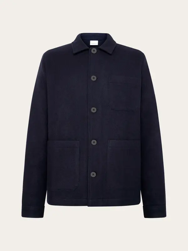 Merino overshirt - Night Sky