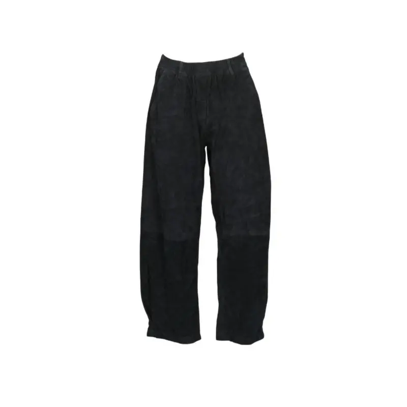 MIA (REF. 65195) BLEU MARINE- PANTALON CHEVRE VELOURS