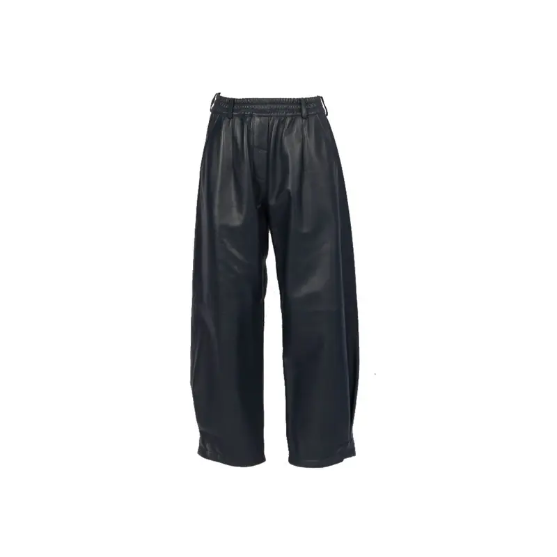 MIA (REF. 65214) BLEU MARINE - PANTALON CUIR