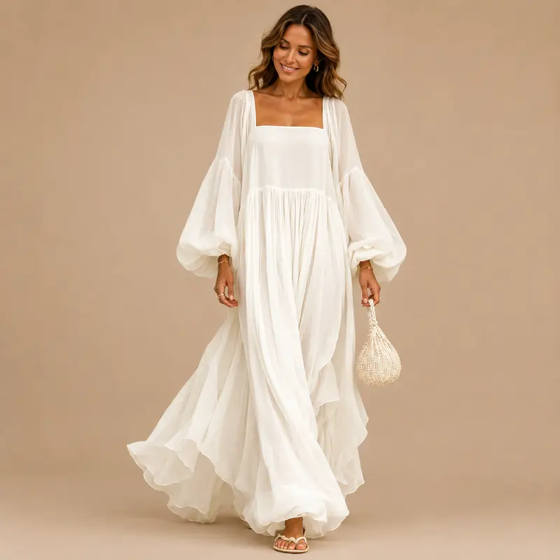 Mila - Élégante Robe Maxi Flottante
