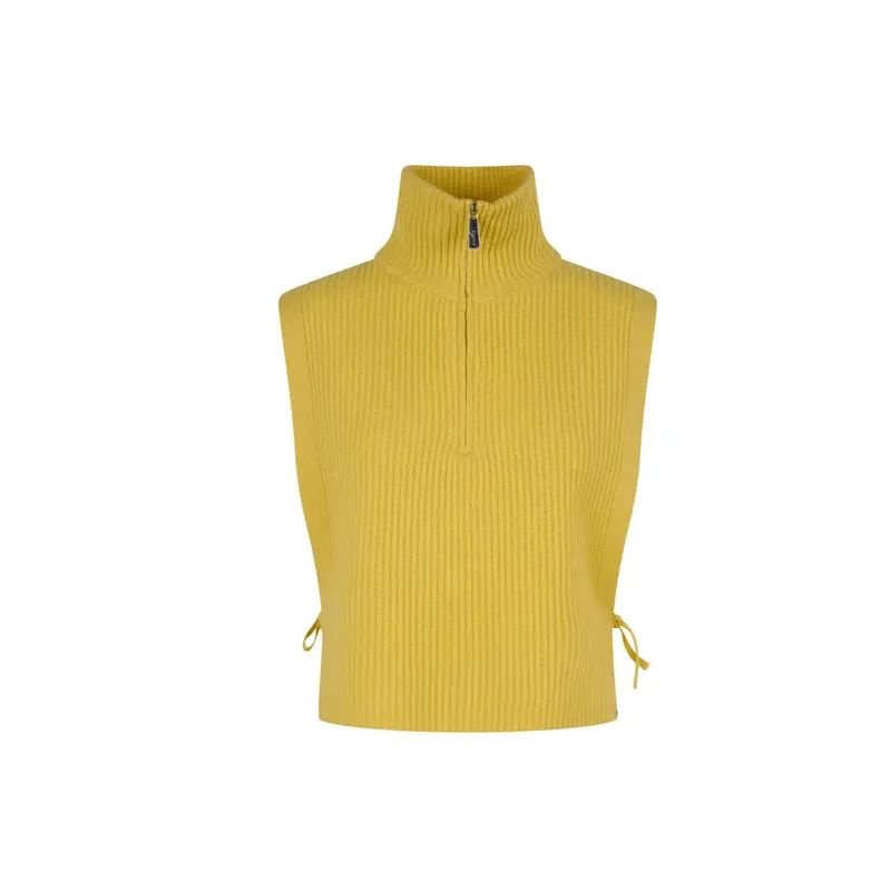 MIMOSA (REF. 64703) - JAUNE CLAIR - COL EN CACHEMIRE