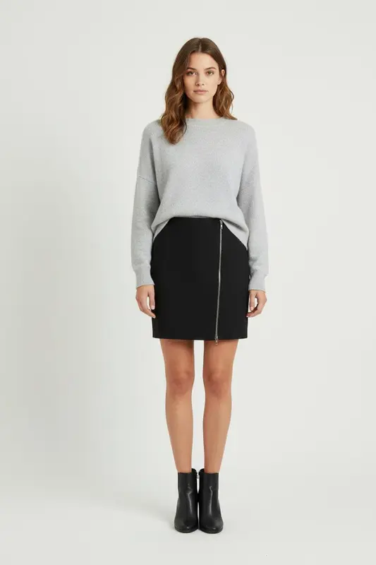 Mini-jupe Noire - Taille M/38