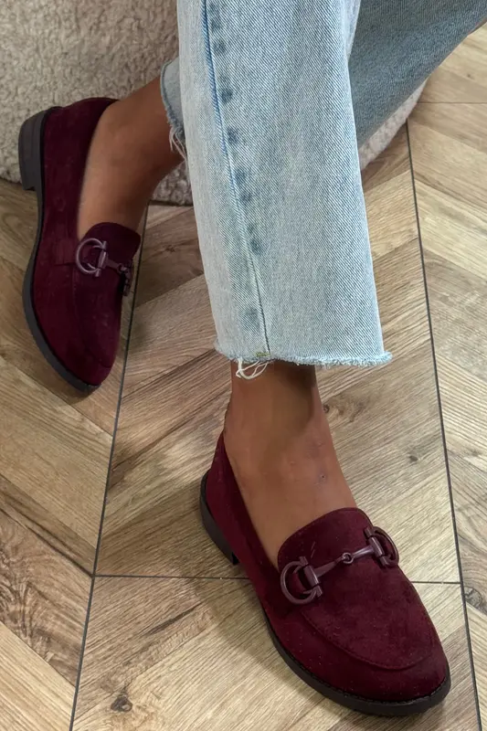 Mocassins Femme Suédine + Boucles - Raffinement Décontracté Premium