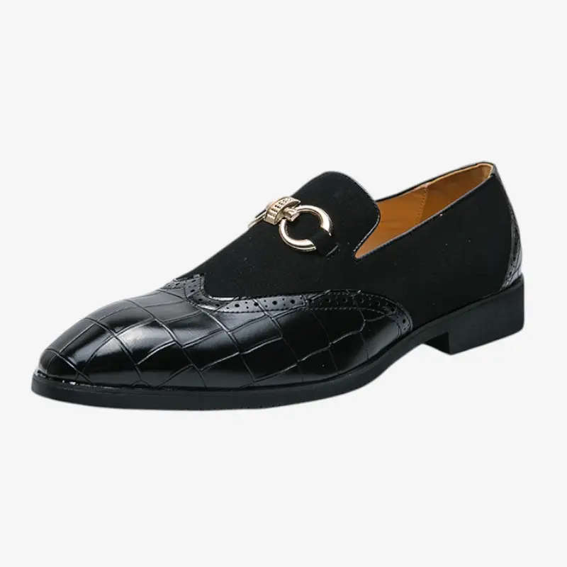 Mocassins homme bout rond
