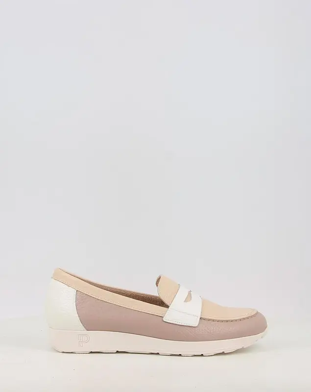 Mocassins PITILLOS 11100 crème