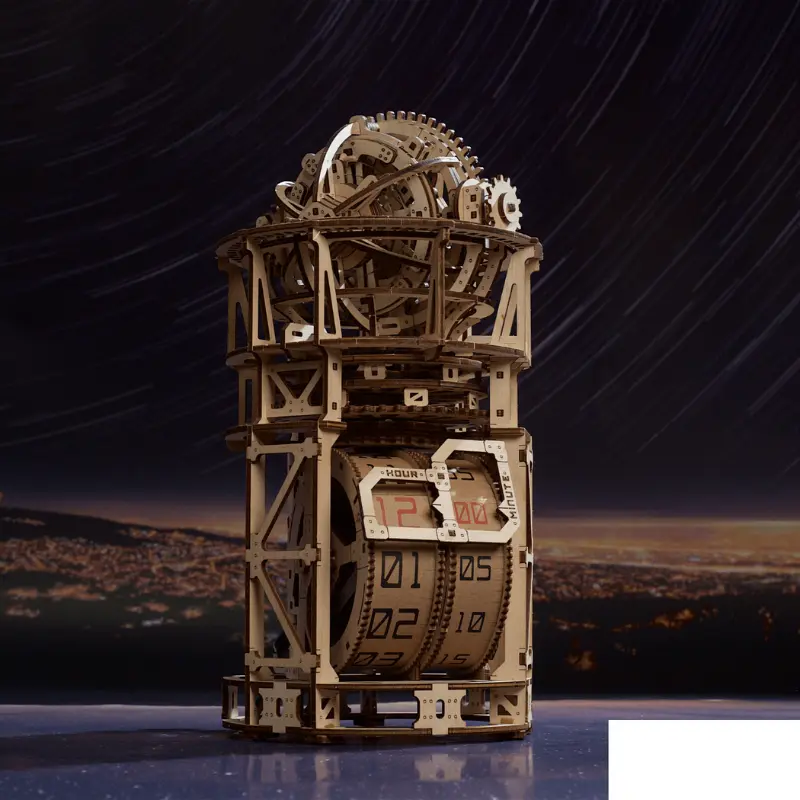 Modèle de Montre de Bricolage Stargazer Tourbillon avec Affichage en Mouvement